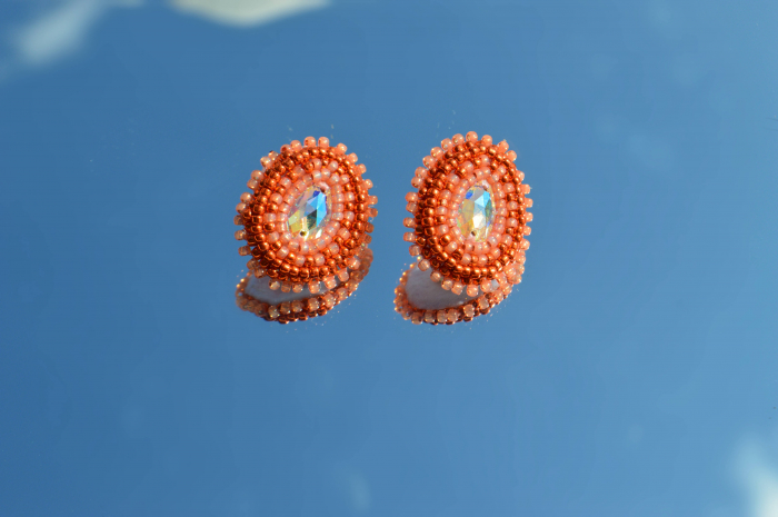 Cercei Vintage orange [1]