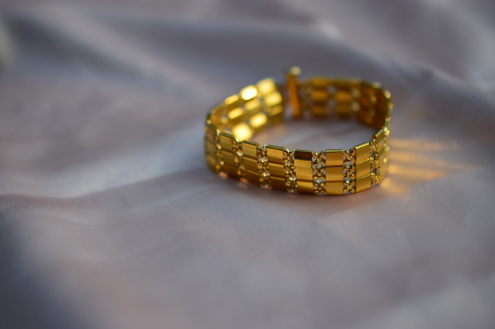 Bratara placata cu aur 24k [4]