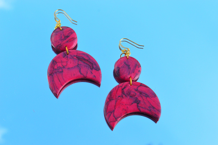 Cercei Cherry Blossom - semiluna [1]
