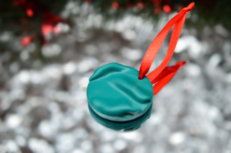 Ornamente de Craciun - Glob - dantela