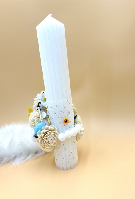 Lumânare de botez handmade [3]