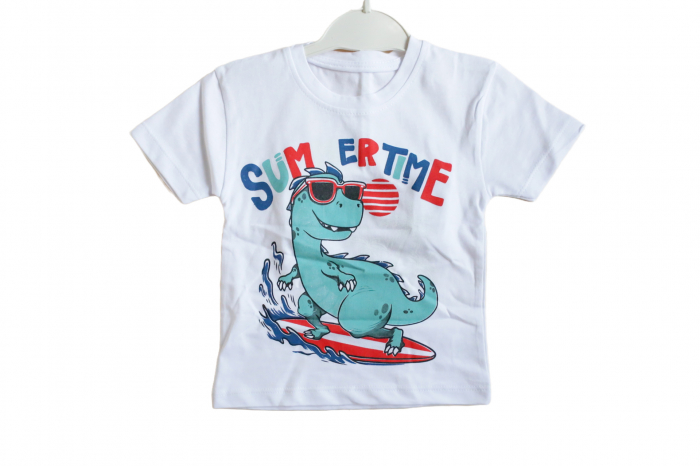 Set de Vară Băieți 2-8 Ani – Tricou și Pantaloni Scurți din Bumbac 100% [2]
