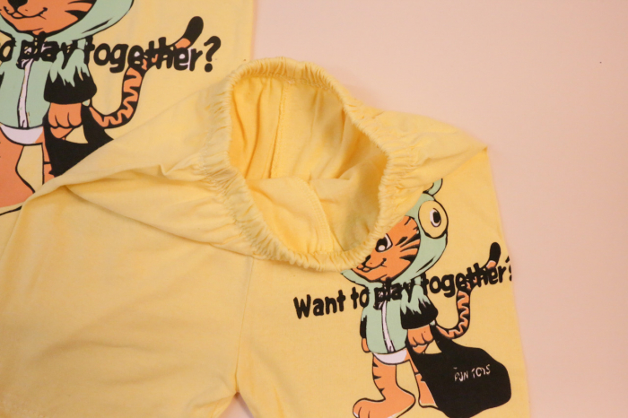 alt="Set de vară pentru copii – tricou și pantaloni din bumbac moale" [3]