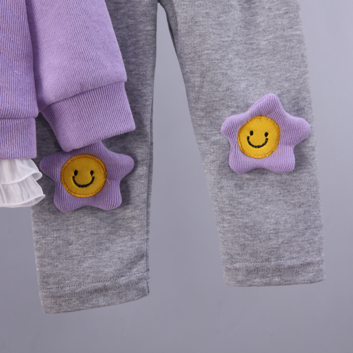 Set Fetițe cu Steluțe – Confort & Stil pentru Micuța Ta [6]