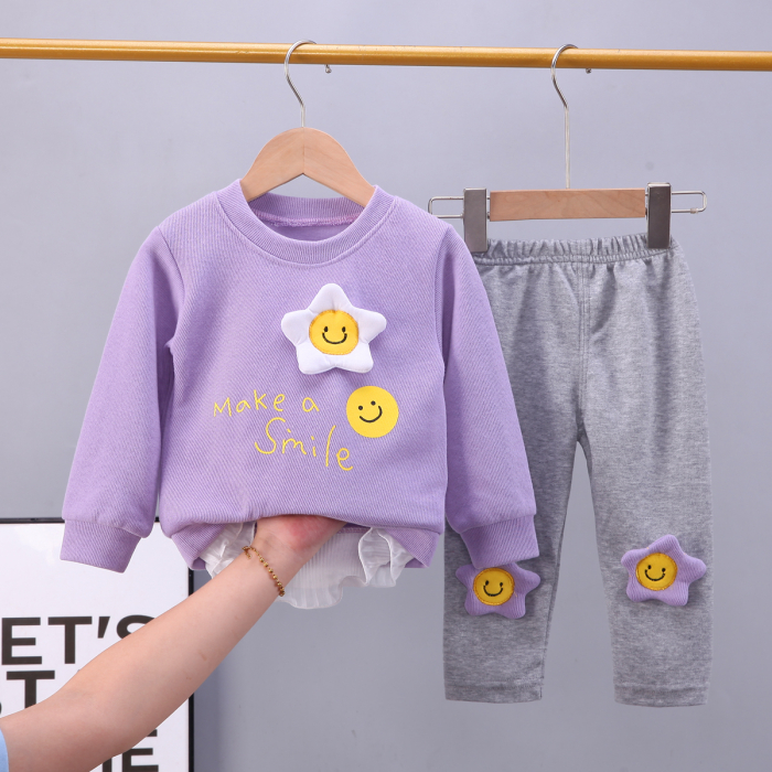 Set Fetițe cu Steluțe – Confort & Stil pentru Micuța Ta [2]