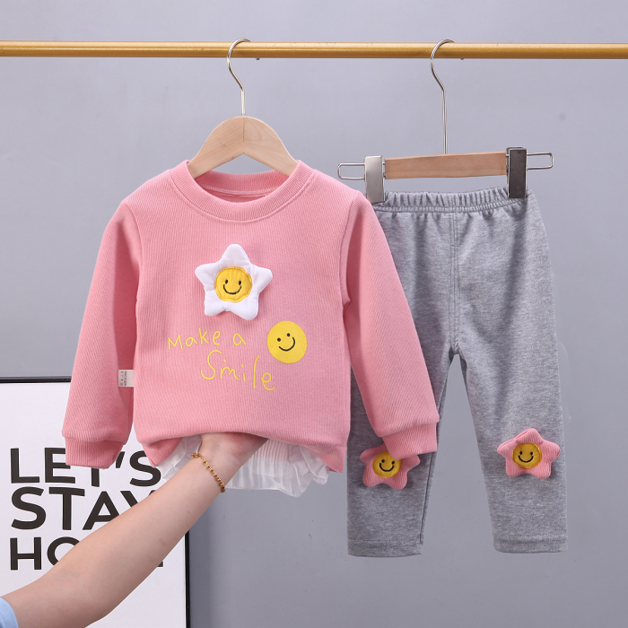 Set Fetițe cu Steluțe – Confort & Stil pentru Micuța Ta [2]
