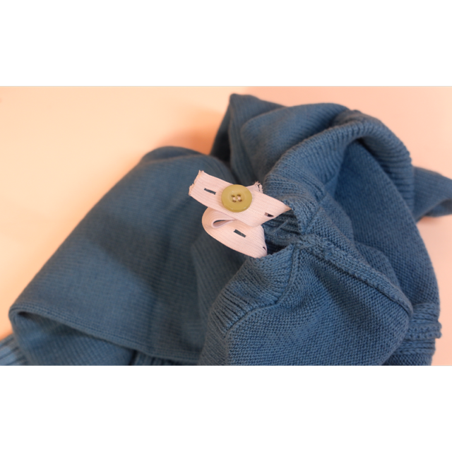 Set Copii Tricotat din Bumbac Moale – Bluză & Pantaloni [4]