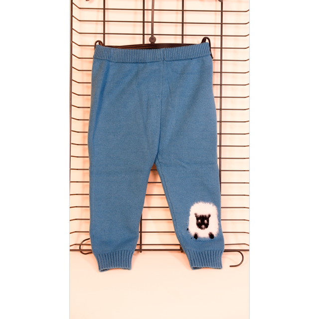 Set Copii Tricotat din Bumbac Moale – Bluză & Pantaloni [5]