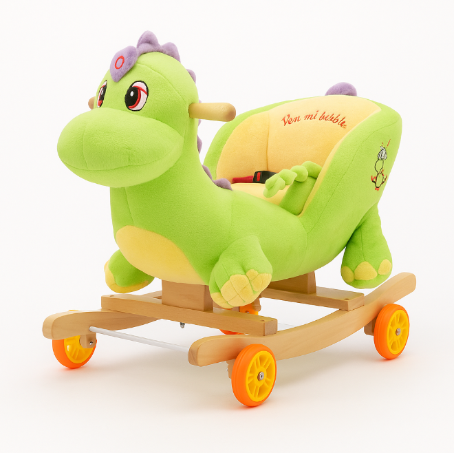 Balansoar 2 in 1, Dinozaur, Cu muzica si roti [1]