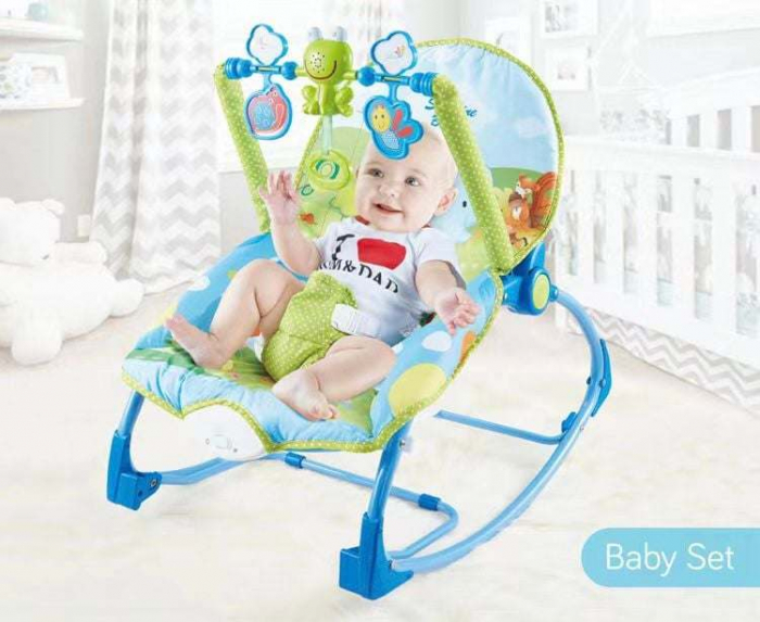 Balansoar copii, 2 in 1,Functie de vibratie si muzica [2]