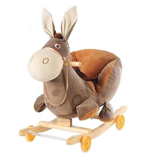 Balansoar, Cu spatar, 2 in 1, Functie de mergator si balansoar, Magarus nazdravan [3]