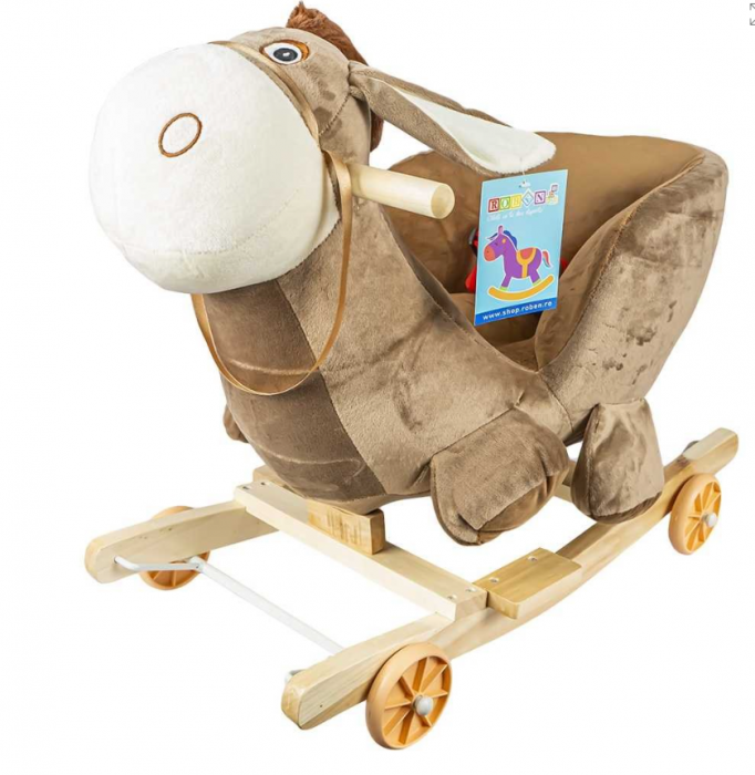 Balansoar, Cu spatar, 2 in 1, Functie de mergator si balansoar, Magarus nazdravan [1]