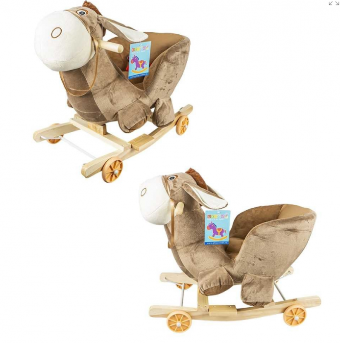 Balansoar, Cu spatar, 2 in 1, Functie de mergator si balansoar, Magarus nazdravan [7]