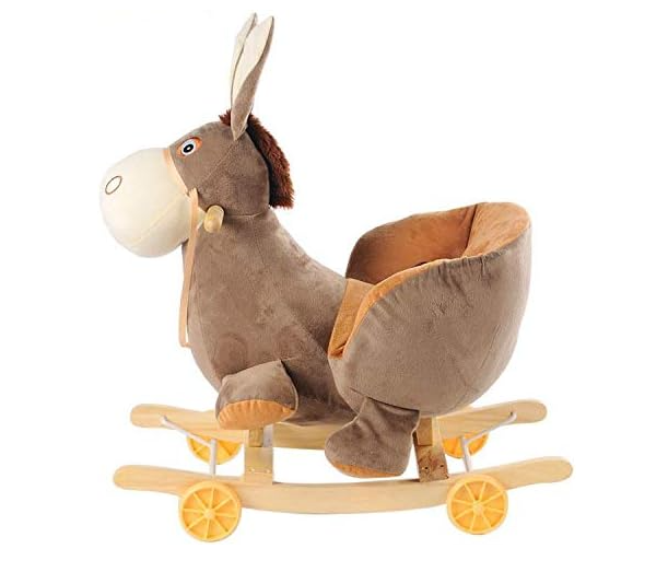 Balansoar, Cu spatar, 2 in 1, Functie de mergator si balansoar, Magarus nazdravan [4]