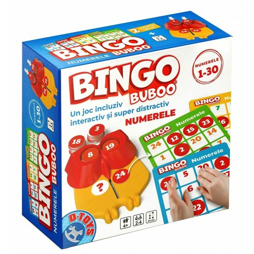 BINGO - BUBOO NUMERELE - BRAILLE - (SI PENTRU NEVAZATORI ) - 2 VARIANTE DE JOC [1]