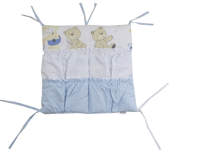 Buzunar Patut MyKids Teddy Play Blue [2]