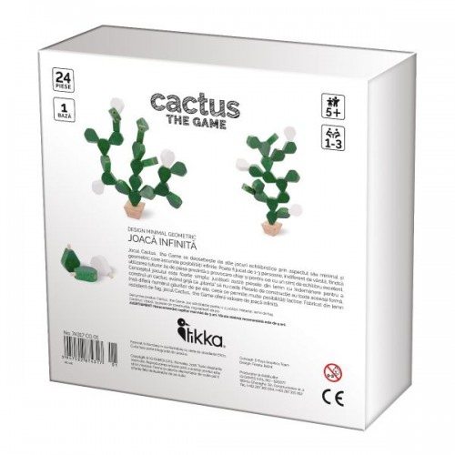 CACTUS GAME- JOC DE SOCIETATE-PIESE DIN LEMN - JOC DE INDEMANARE [2]
