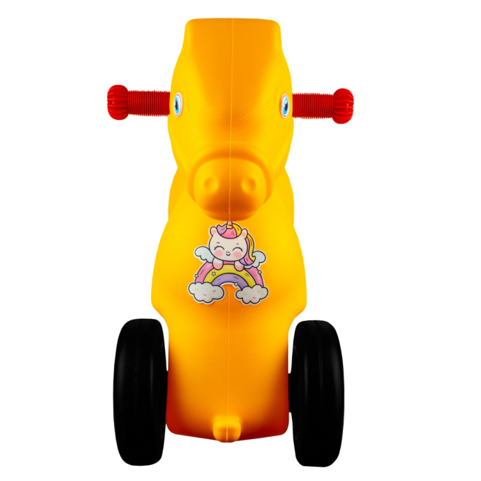 Calut Cu Roti, Galben [5]