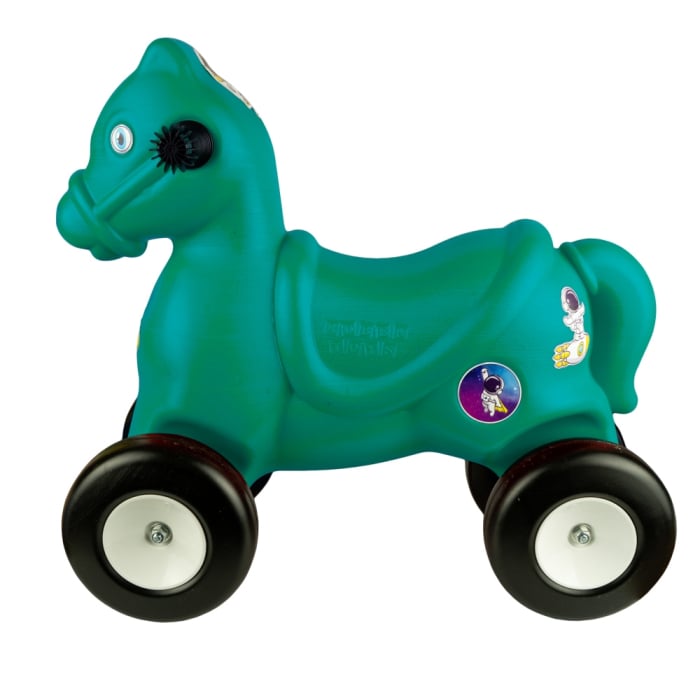 Calut Cu Roti, Turcoaz [2]