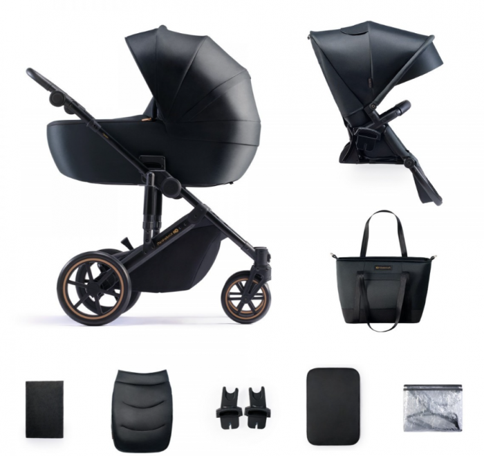 CARUCIOR 2 IN 1 KINDERKRAFT PRIME 2, VENEZIAN BLACK [1]