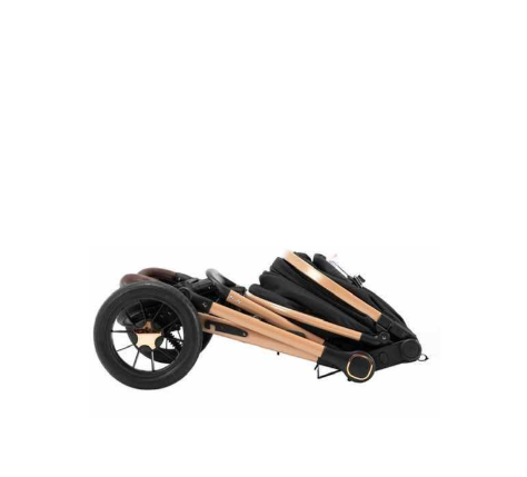 Carucior 2 in 1, Teknum, Modul sport transformabil din landou, Plasa de insecte, saltea si geanta de scutece, Manusi de protectie, Negru [6]