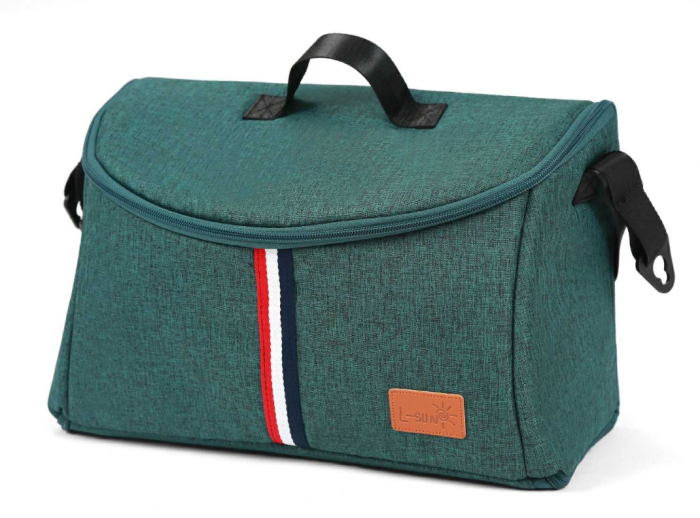 Carucior 2 in 1, Suspensie dubla pe roata, Geanta inclusa, strangere compacta, Maner reversibil [3]