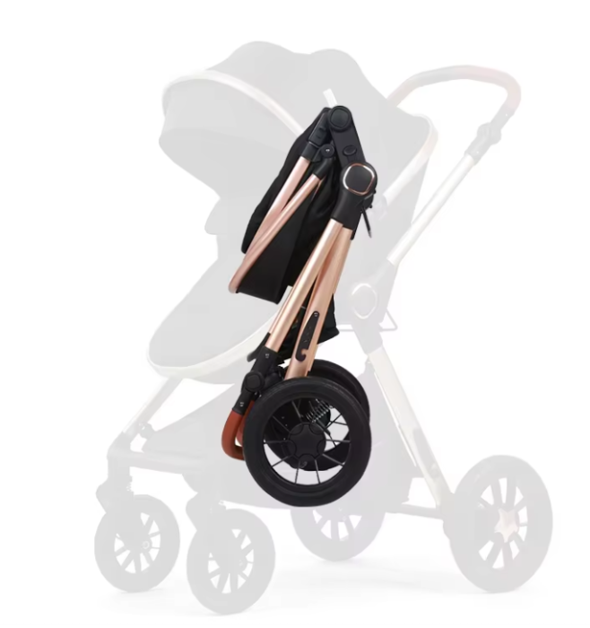 Carucior, 3 in 1, cu suspensii duble si landou reversibil, Element sustinere dublu, 0 luni - 3 ani, Original  L-Sun [4]