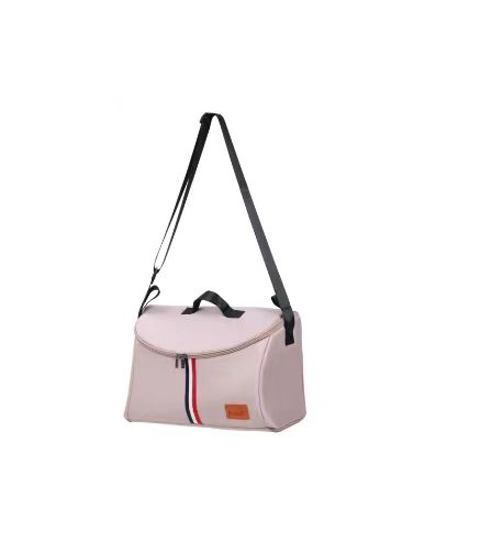 Carucior, 3 in 1, cu suspensii duble si landou reversibil, element sustinere dublu, Maner reversibil, Bej [6]