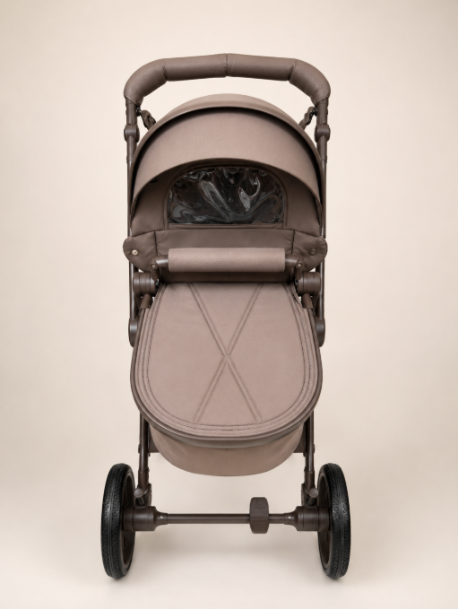 Carucior, 3 in 1, cu suspensii duble si landou reversibil, Element sustinere dublu, Maner reversibil, Kidilo [10]