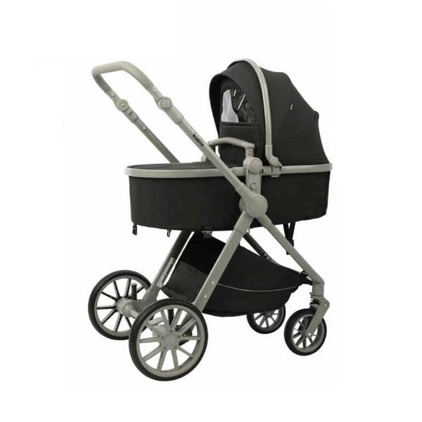 Carucior, 3 in 1, cu suspensii duble si landou reversibil, Element sustinere dublu, Maner reversibil, Kidilo [4]