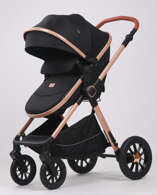Carucior, 3 in 1, cu suspensii duble si landou reversibil, Element sustinere dublu, 0 luni - 3 ani, Original L-Sun [3]