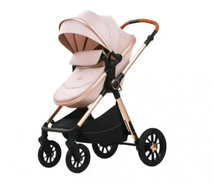 Carucior, 3 in 1, cu suspensii duble si landou reversibil, Element sustinere dublu, 0 luni - 3 ani, Original L-Sun [6]