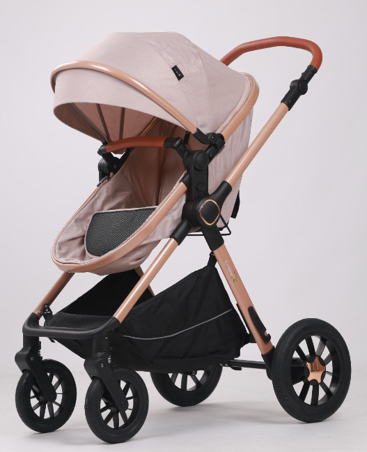 Carucior, 3 in 1, cu suspensii duble si landou reversibil, Element sustinere dublu, 0 luni - 3 ani, Original L-Sun [2]