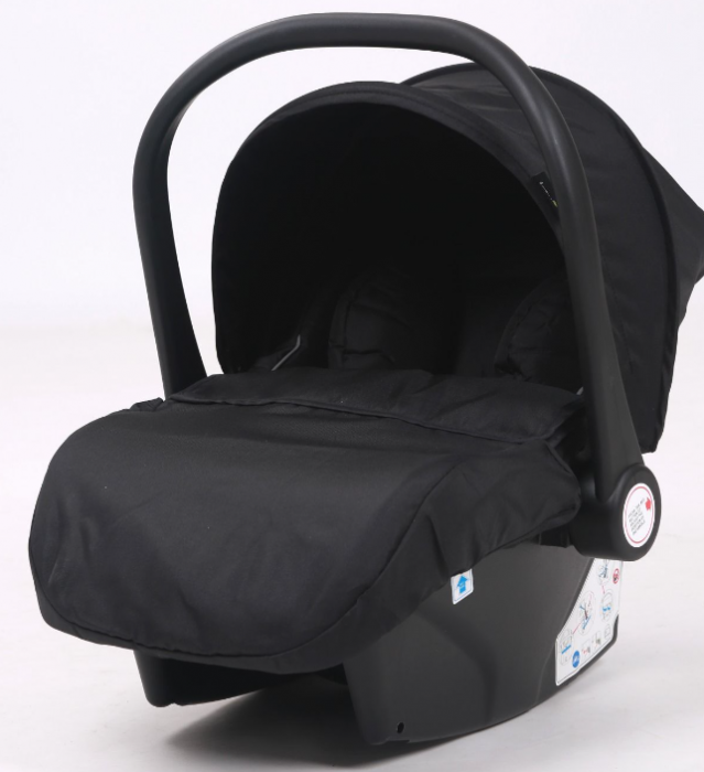 Carucior, 3 in 1, cu suspensii duble si landou reversibil, Element sustinere dublu, L-Sun, T5, Negru [6]