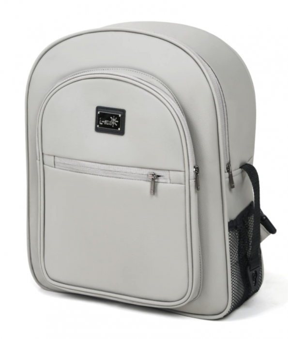 Carucior 3 in 1, 0-36 luni, Colectia Fizio-Lux G8, Piese distincte, Cu Suspensii, Landou reversibil, Husa de ploaie si insecte, Geanta de scutece, Manusi de protectie, Eco-piele, Gri [6]