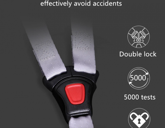 Carucior 3 in 1, Geanta de scutece, Suspensie dinamica pe roata si cadru, albastru gradient [7]