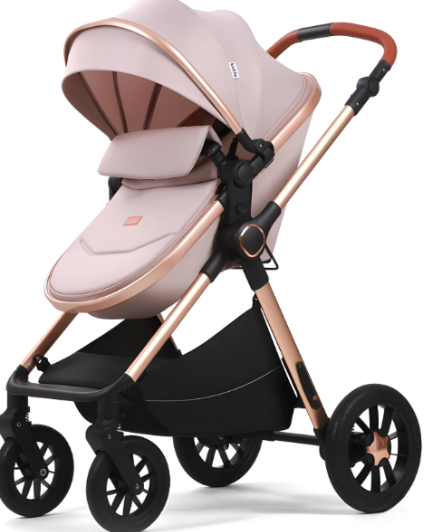 Carucior, 3 in 1, Geanta de scutece, Suspensie interioara, Original Kidilo, Roata din cauciuc siliconat [3]