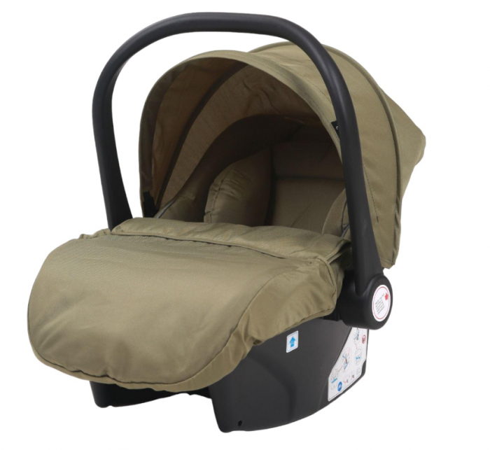 Carucior 3 in 1, Geanta de scutece, Suspensie pe roata si cadru, Bubu-Still Kidilo, Gri [8]