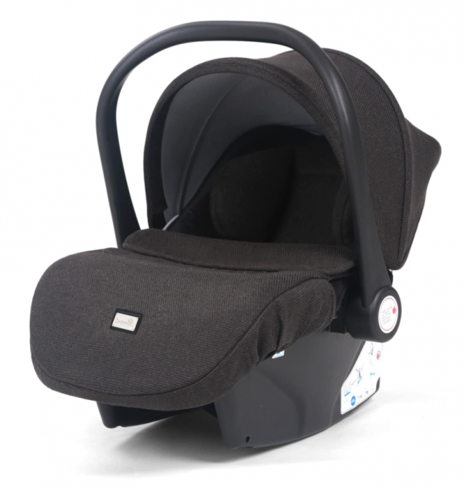 Carucior 3 in 1, 0-36 luni, Colectia Fizio-Lux G9, Piese distincte, Cu Suspensii, Landou reversibil, Husa de ploaie si insecte, Geanta de scutece, Manusi de protectie, negru [5]