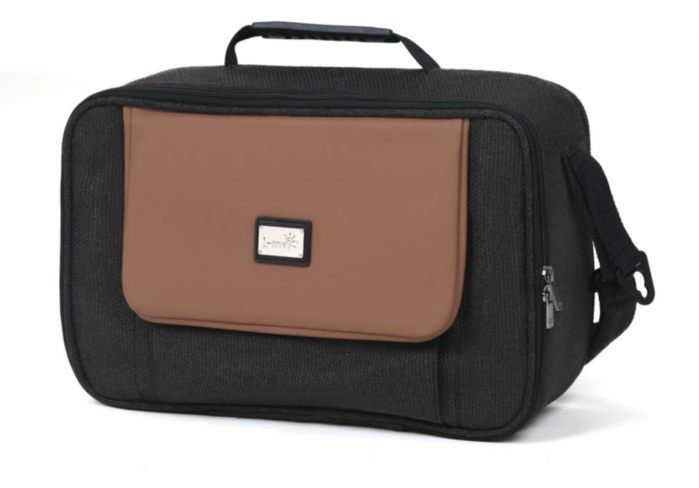 Carucior 3 in 1, 0-36 luni, Colectia Fizio-Lux G9, Piese distincte, Cu Suspensii, Landou reversibil, Husa de ploaie si insecte, Geanta de scutece, Manusi de protectie, negru [7]