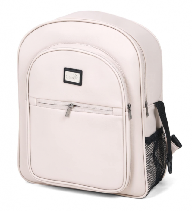 Carucior 3 in 1, 0-36 luni, Colectia Fizio-Lux G8, Piese distincte, Cu Suspensii, Landou reversibil, Husa de ploaie si insecte, Geanta de scutece, Manusi de protectie, Eco-piele, Bej unt [6]