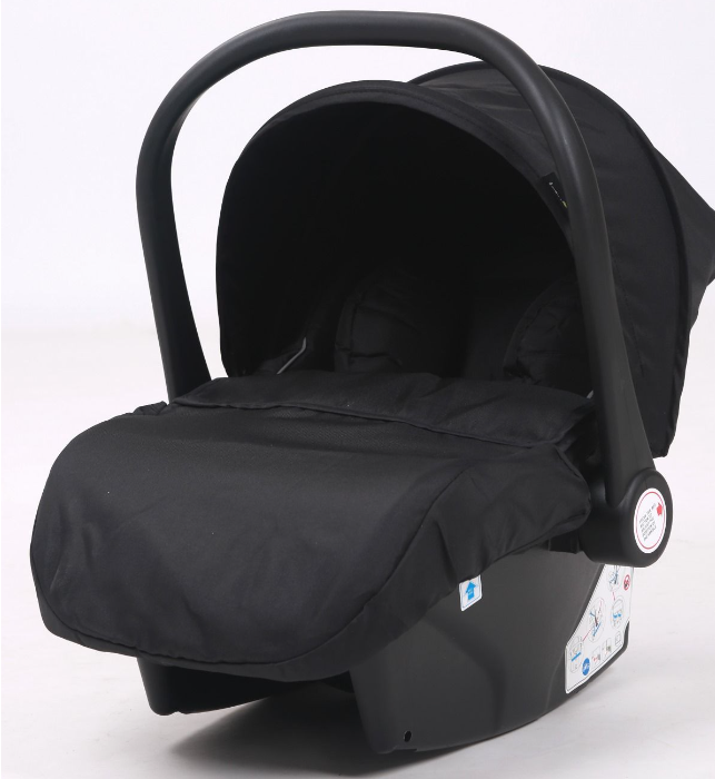 Carucior 3 in 1, Geanta de scutece, Suspensie pe roata si cadru, Bubu-Still Kidilo, negru [5]