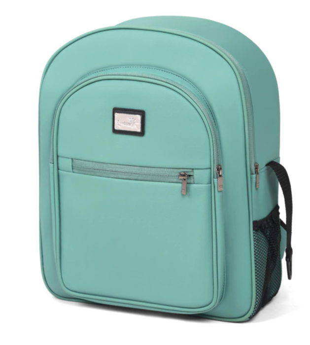 Carucior 3 in 1, 0-36 luni, Colectia Fizio-Lux G8, Piese distincte, Cu Suspensii, Landou reversibil, Husa de ploaie si insecte, Geanta de scutece, Manusi de protectie, Eco-piele, Green [6]