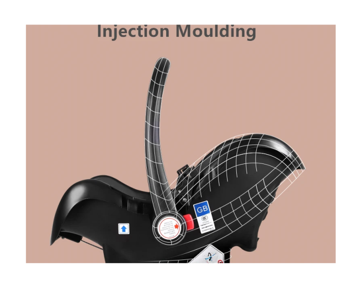 Carucior 3 in 1, Kidilo, cu suspensii, Lux, Geanta termica pentru accesorii si salteluta, Reversibil, Cadru aluminiu, negru [8]