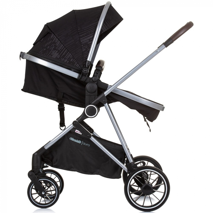 Carucior Chipolino Aura 3 in 1 obsidian silver [6]