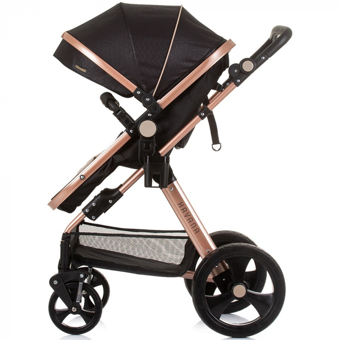 Carucior Chipolino Havana 2 in 1 obsidian gold [5]