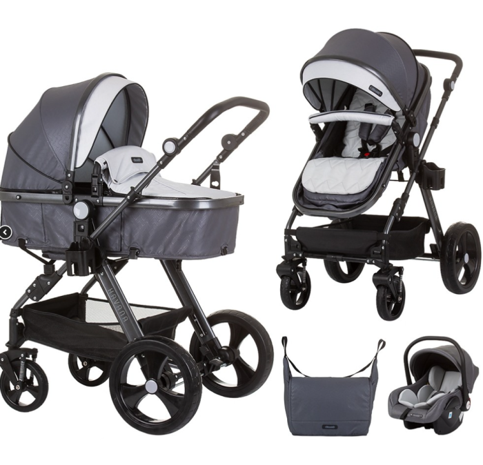 Carucior Chipolino Havana 3 in 1 silver grey [1]