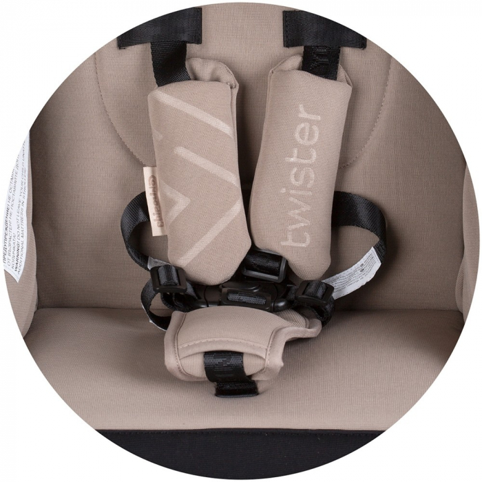 Carucior Chipolino Twister macadamia cu sezut rotativ [11]