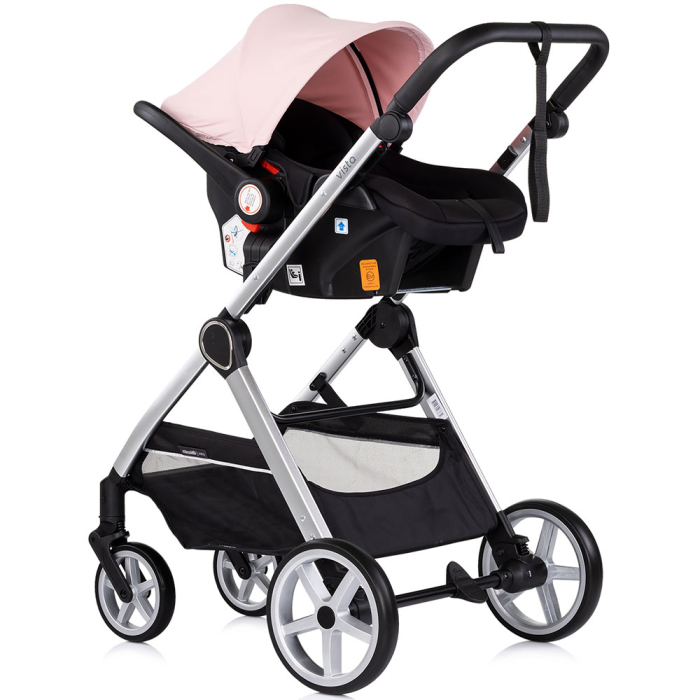 Carucior Chipolino Vista 3 in 1 pink marshmallow [10]