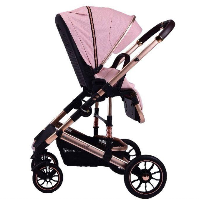 Carucior copii, 0-36 luni, Cu suspensii, Landou reversibil, Pozitie de somn si sezut, Roata cauciuc [4]